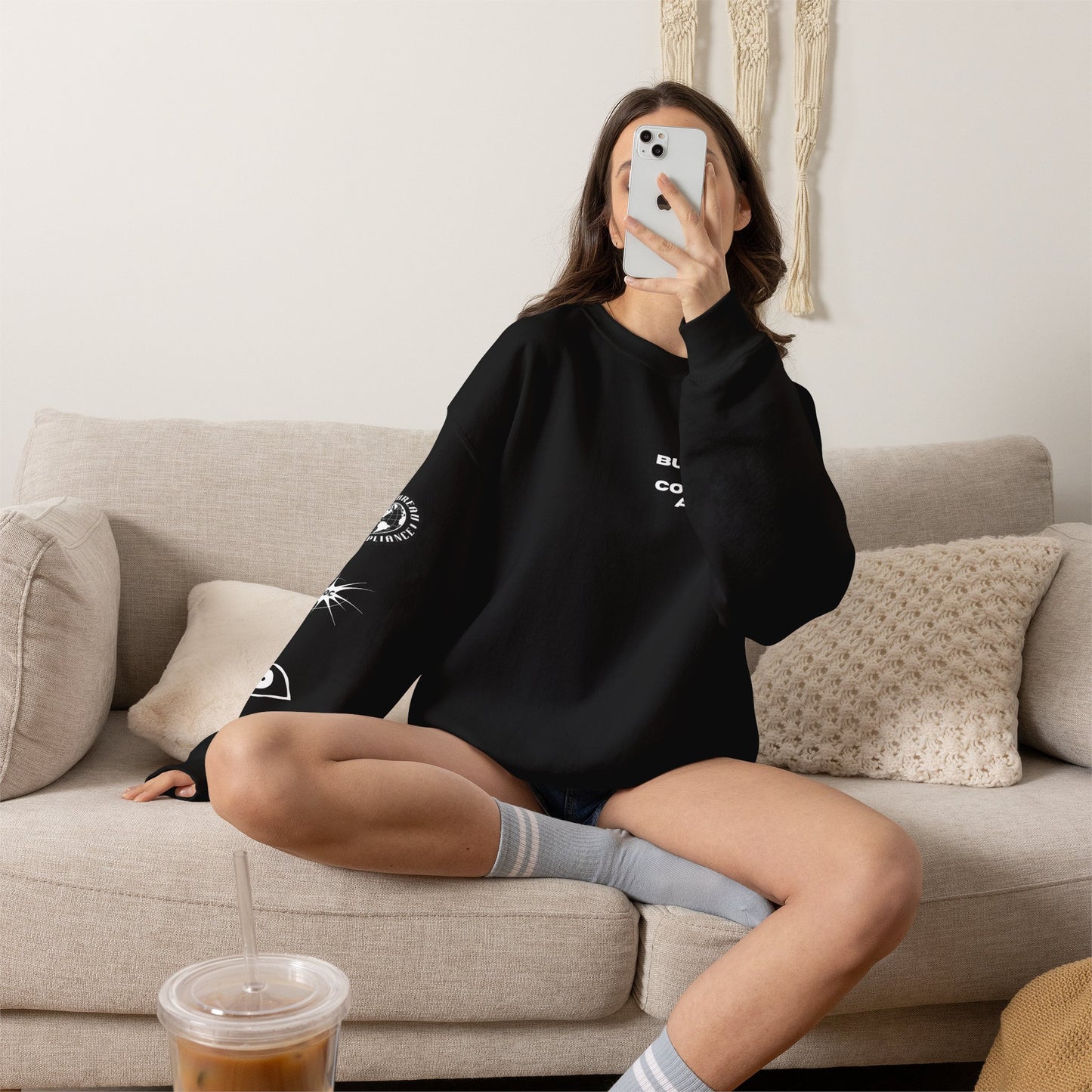 The Bureau Logos Crewneck