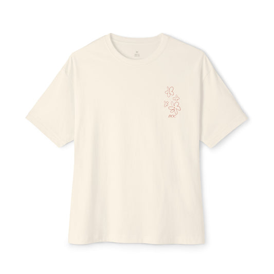 The Bureau "Billionaires" Red Oversized Boxy Tee