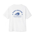 The Bureau 'Always Watching' Oversized Tee — "ALWAYS WATCHING" Back Print