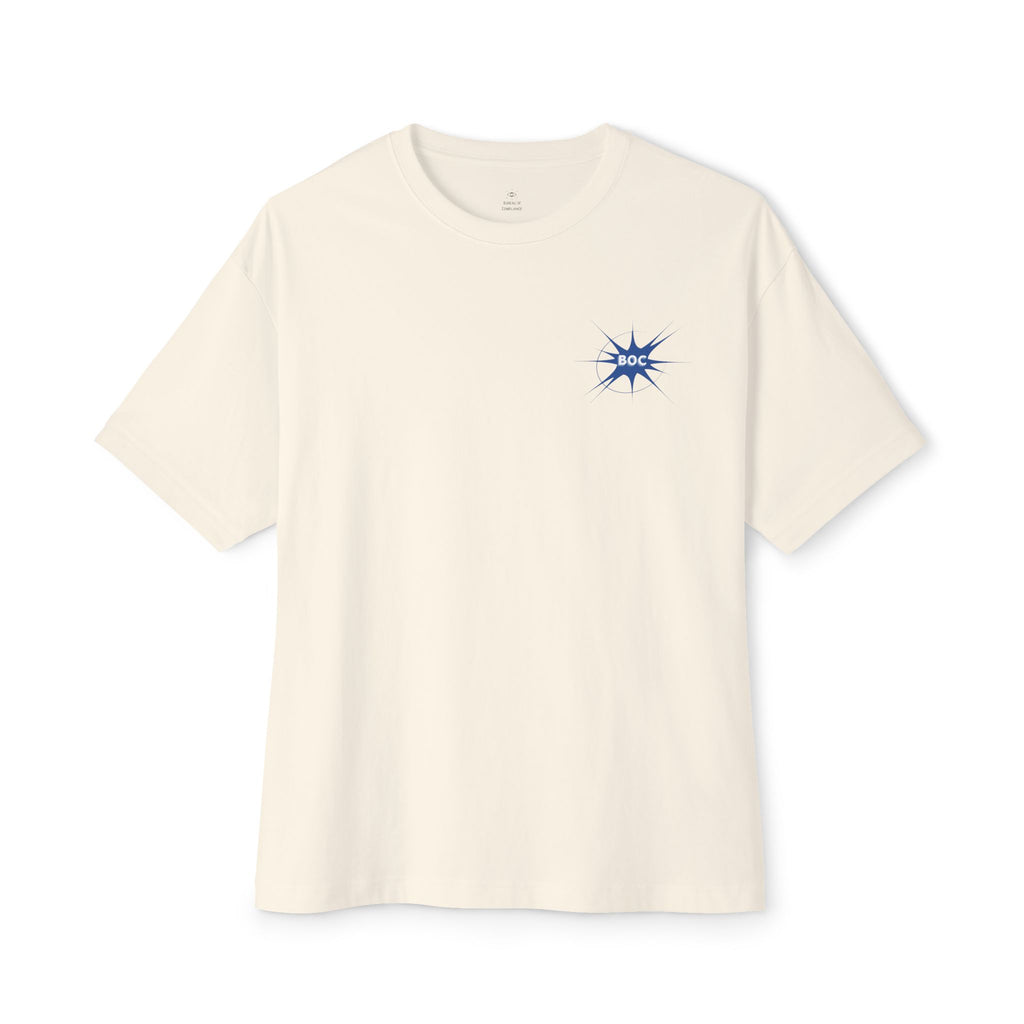 The Bureau 'Always Watching' Oversized Tee — "ALWAYS WATCHING" Back Print